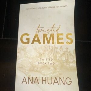 Twisted Games Book - Gold and Brown